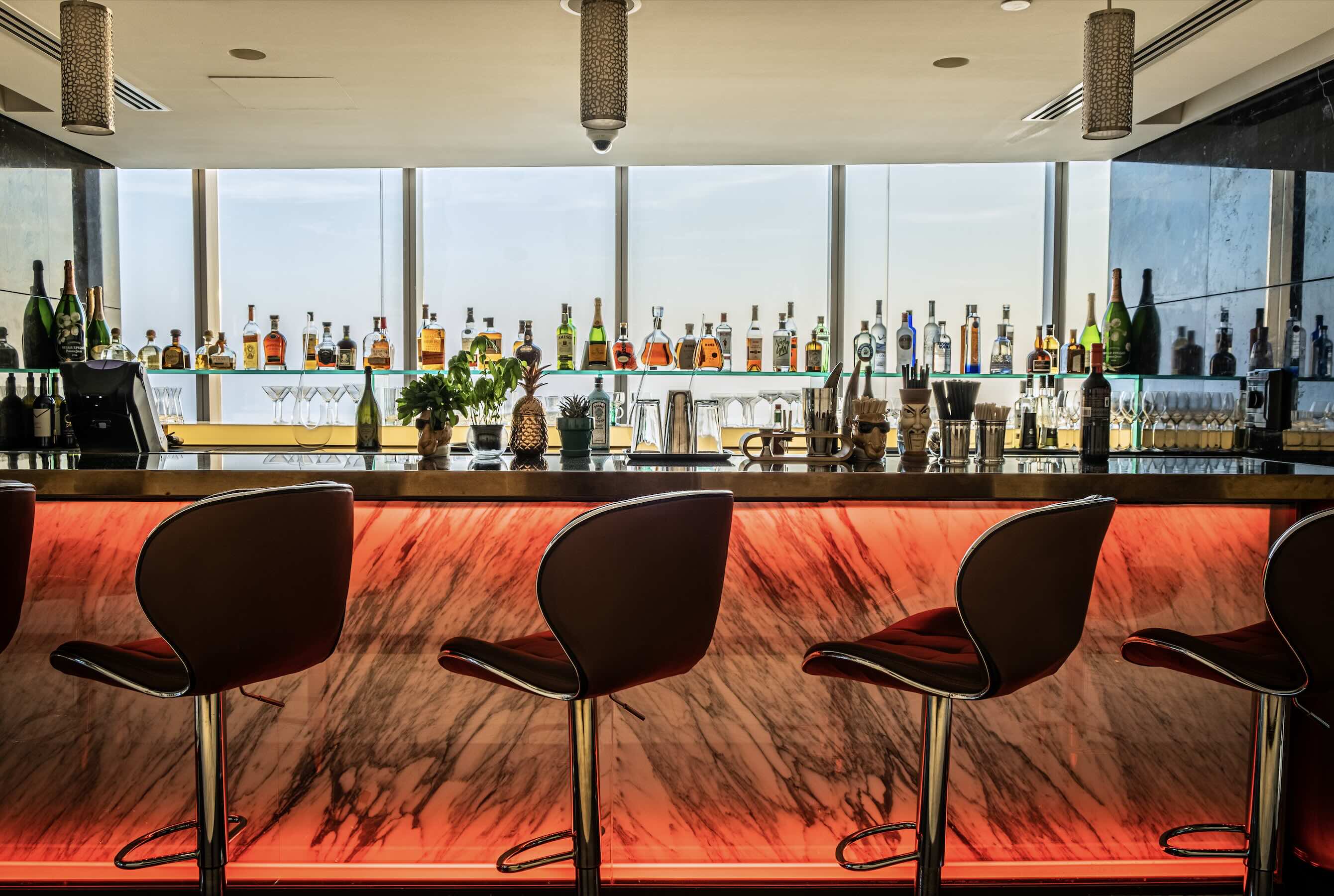 Charged Particles at Ray's Bar Abu Dhabi