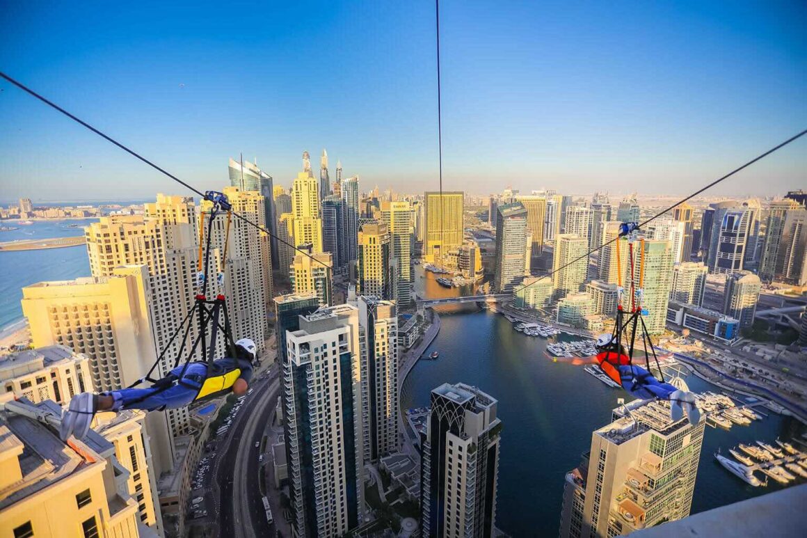 Dubai Marina Zipline
