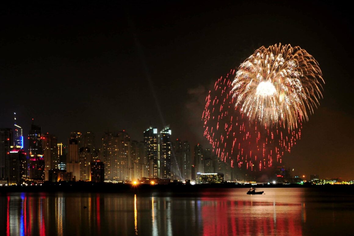Yas Island Eid Fireworks