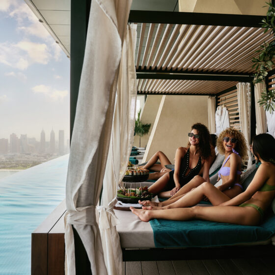new brunches in Dubai AURA Skypool Brunch