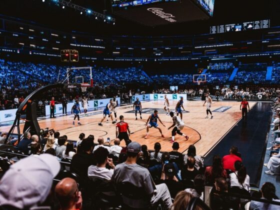 Dubai Basketball versus Cedevita Olimpija