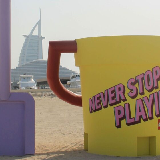 LEGO takeover Dubai installations 2