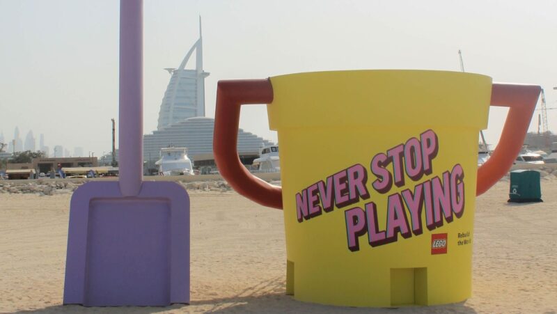 LEGO takeover Dubai installations 2