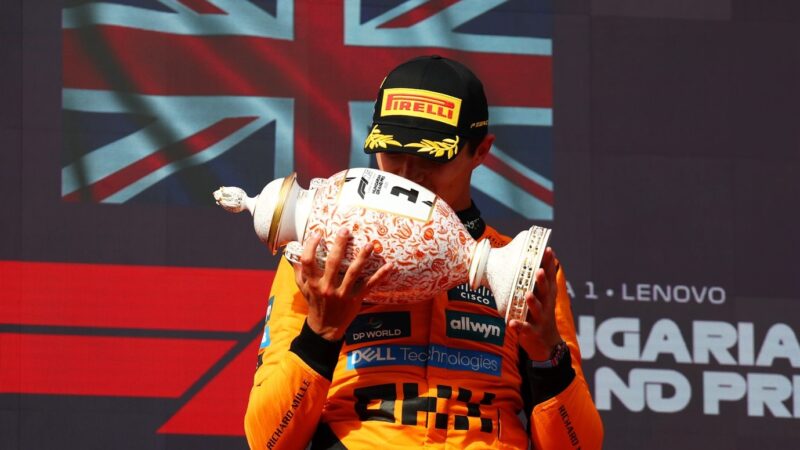 Lando Norris Hungarian Grand Prix win