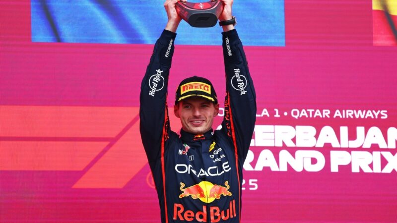 Max Verstappen Baku Grand Prix win