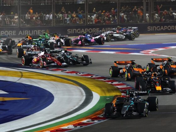 McLaren Singapore Grand Prix tension