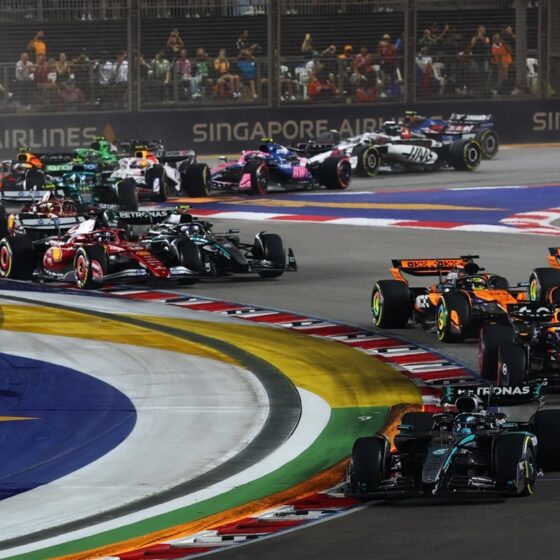 McLaren Singapore Grand Prix tension