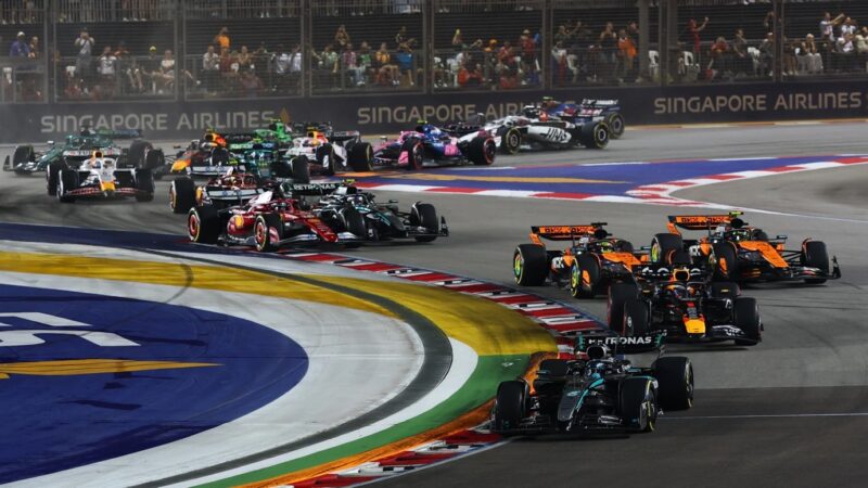 McLaren Singapore Grand Prix tension
