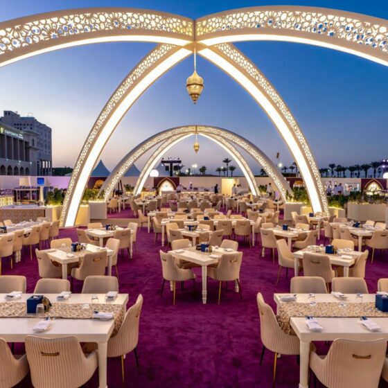 Asateer Ramadan tent at Atlantis The Palm