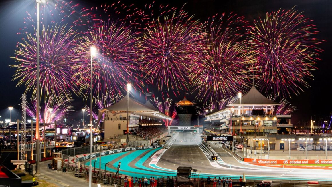 Lewis Capaldi and Zara Larsson Abu Dhabi Grand Prix 2026 2