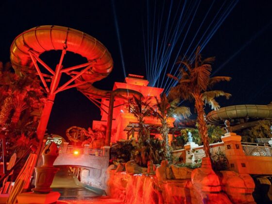 Aquaventure After Dark Dubai